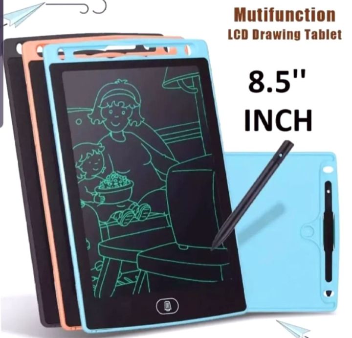 LCD Writing Tablet Electronic Slate E-writer Digital Memo Pad Erasable Writing Board Learning Toys And Gadgets For Educational And Daily Life Routine Notebook Purpose