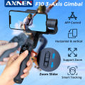 F10 3-Axis Handheld Gimbal Smartphone Stabilizer Cellphone Selfie Stick for Android iPhone Phone Vlog Anti Shake Video Record. 