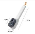 Multifunction Long Handle Liquid Shoe Brush cleaning Brush for Clothes Shoe Clothing washing Household Cleaning tools Shoe Keds Cleaning Brush. 