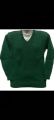 Dark Green Woolen Kids Green School Sweater. 