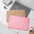 Mat Non Slip Carpets Cobblestone Embossed Bathroom Bath In Wash Basin Bathtub Side Floor Rug Shower Room Doormat Memory Foam. 