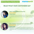 Mamaearth oil-free face moisturizer for acne-prone skin
Size: 80gm. 