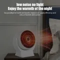 Portable Electric Heater Low Noise Air Heater Fast Heating Mini Desktop Fan Heater Winter Heating Warmer for Home Office Room. 