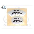 DTS-i Engine Decal Embossed Sticker Set for Bajaj Discover 135 / 125 Old / Pulsar Old – Engine Batch Logo. 