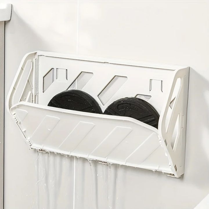 Wall-Mounted%20Shoe%20Rack,%20Hidden%20Storage%20Shelf,%20Foldable%20Plastic%20Organizer,%20No-Drill%20Installation,%20Multi-Layer%20Space%20Saver%20-%20Image%202
