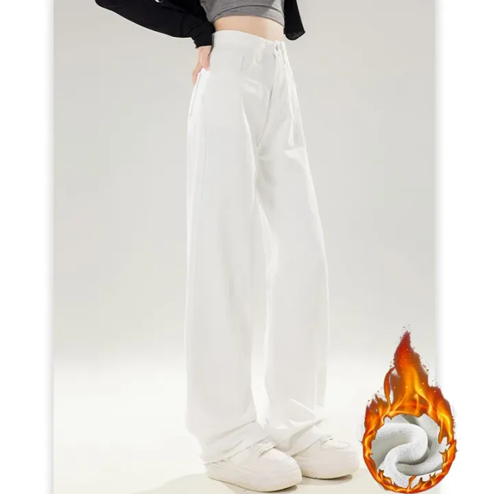 Winter%20Girls%20Fleece%20Thermal%20High%20Waist%20Jeans%20Female%20Snow%20Warm%20Plush%20Denim%20Pants%20Lady%20Casual%20Daily%20Straight%20Leg%20Trousers%20-%20Image%202