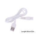 1 Pcs 80cm Usb Cable Charging Line Copper Line Hole Suit 5v Flashlight Shaver Hair Clipper Wire Single Hole 1.8. 