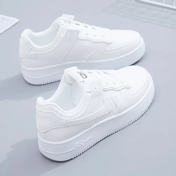 Fashionable%20Lace-up%20Flat%20Casual%20Shoes%20Comfortable%20Thick-soled%20Running%20Sneakers%20Round-toe%20Breathable/Wear-resistant%20Running%20Shoes%20-%20Image%203