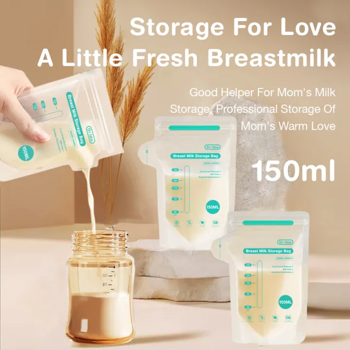 MAMIJOY%2010/30Pcs%20150/250ML%20Breast%20Milk%20Storage%20Bag%20Disposable%20Capacity%20Frozen%20Milk%20Storage%20Bag%20BPA%20Free%20MSB05%20-%20Image%202