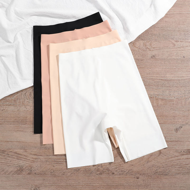 1Pc/4Pcs/Pack%20Hot%20Sale%20High%20Waist%20Women%20Long%20Leg%20Panty%20Comfortable%20Seamless%20Long%20Panties%20Tummy%20Tight%20Seamless%20Shorts%20Panties%20-%20Image%204