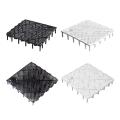 10Pcs Fish Tank Bottom Filter Plate Sand Gravel Filter Board Grid Divider Tray Splicing Combination Clapboard for Aquarium Part. 