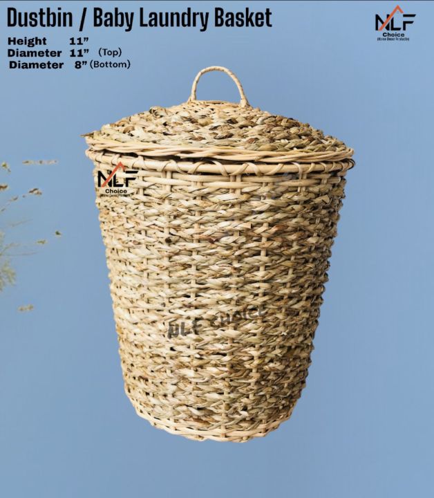 Office Dustbin Baby Laundry Basket | Daraz.lk