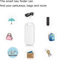 Mini Smart Tag Bluetooth GPS Locator Anti Lost iTag Works with iOS Find My App Global Positioning Tracker for Car Key Wallet Pet. 