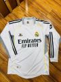 Real madrid new home kit jersey 25/26 full sleeves. 