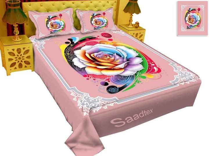 new%20collection%20br%20luxury%20cotton%20double%20size%20twill%20panel%20bed%20sheet%20size%20(7.5%C3%978.5)%20%20King%20size%20with%20two%20pillow%20cover%20-%20Image%204