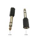 3.5mm to 6.5mm Audio Adapter to 6.5 Male Plug to 3.5 Female Jack Connector Adaptor. 