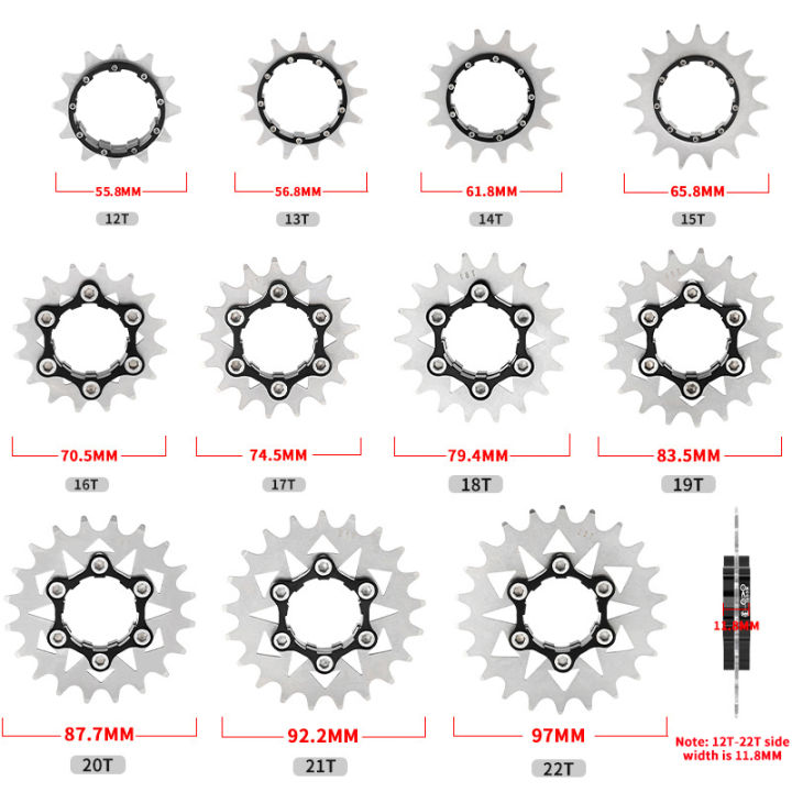 MUQZI%20Single%20Speed%20Cassette%20Cog%2012T%2013T%2014T%2015T%2016T%2017T%2018T%2019T%2020T%2021T%2022T%20Bike%20Cassette%20Conversion%20Kit%20-%20Image%205