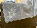 embroidered cutwork dupatta. 