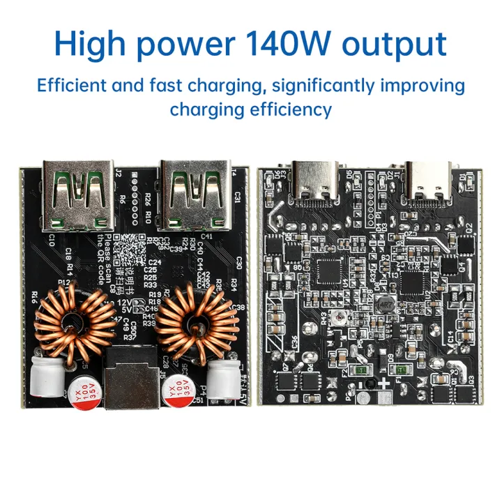 140W All Protocol Fast Charging Module 1/2 Channel Super Fast Charging ...