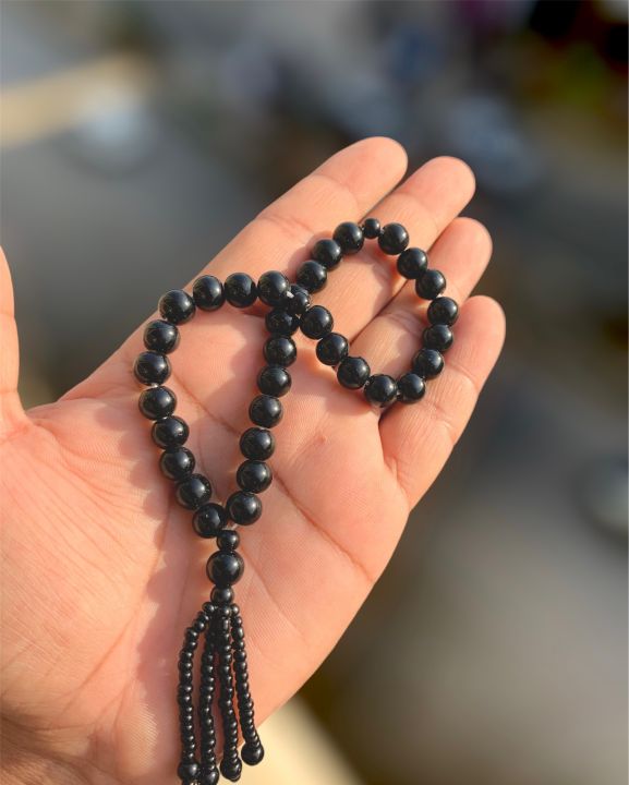 Hand-Made Tasbih 33Beads 8mm Tasbeeh, Marble Beads Tasbih.