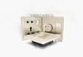 Wener Gang Switch Standard Value Pack: 4 Gang+ Fan Dimmer+13A 5 pin Multi Socket+3 gang Plastic Back Cover..