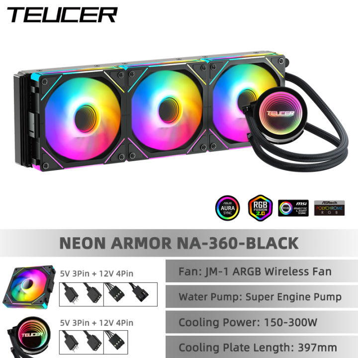 TEUCER%20CPU%20Water%20Cooler%20With%20JM-1%20Fan%20All%20In%20One%20CPU%20Liquid%20Cooling%20240mm/360mm%20ARGB%20Water-Cooled%20Radiator%20for%20X99%20Motherboard%20-%20Image%206