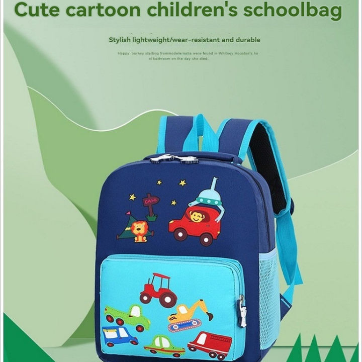 Lightweight%20Kids%20Backpack%20School%20Bag%20Children%20Cute%20Cartoon%20Animal%20Car%20Travel%20Rucksack%20Backpack%20For%20Kindergarten%20Boys%20Girls%20-%20Image%206