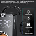 Wooden Super Bass Wireless Bluetooth Speakers Portable High Power Stereo Subwoofer Music Center Support TF FM Radio HIFI BoomBox.
