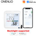 Newest Tuya WiFi Temperature Humidity Sensor Smart Life APP Backlight Hygrometer Thermometer Support Alexa Google Home Assistant lightify. 