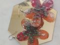 Beautifull handmade resin earrings. 