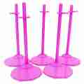 Mixed Doll Accessories Shoe Rack Pink Bed Bike Bag Sofa Dresser Display Doll Holder Dollhouse Furniture for 30cm Girl Doll Toy.