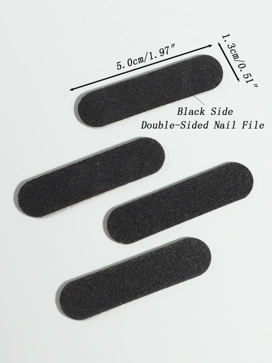15%20to%201000%20Pcs%20Mini%20Double%20Sided%20Black%20Nail%20Files%20Portable%20Disposable%20Emery%20Board%20Buffers%20for%20Nail%20Art%20Manicure%20and%20Pedicure%20-%20Image%204
