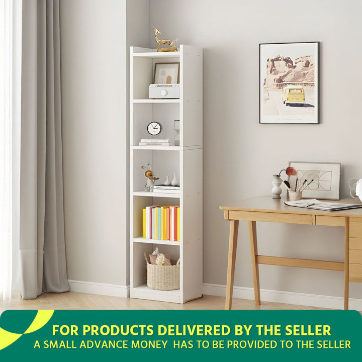 KARIGOR Vintage 5 Layer Showpiece Shelf Stand Book Shelf Low Budget Side Rack Bookcase Self Showcase Shelve