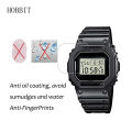 3PACK Nano Explosion-proof Screen Protector For DW5600 DW5610 Sport Watch HD Clear Anti-Scratch LCD Film DW5600 DW5610. 