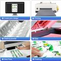 A4 DTF Transfer Film,No Shake Powders, 20 Sheets of Double-Sided PET Heat Transfer Paper for T-Shirt Textile - Cold & Hot Peel. 