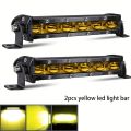 Super Bright LED Light Bar Offroad 8" 12V 24V Spotlight Barra LED Work Light for Lada Truck 4x4 SUV ATV Car Driving Fog Light.