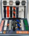 Y200 Smartwatch (3 Watches + 15 Straps + Silicone Case + Touch Pen + Counter) 3 in 1 Combo Pack Smart Watch FULL HD Display. 