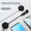 BT30S Motorcycle Helmet Headset Bluetooth 5.3 Wireless Earphone Handsfree Call Kit Stereo for Rider MP3 Music Player. 