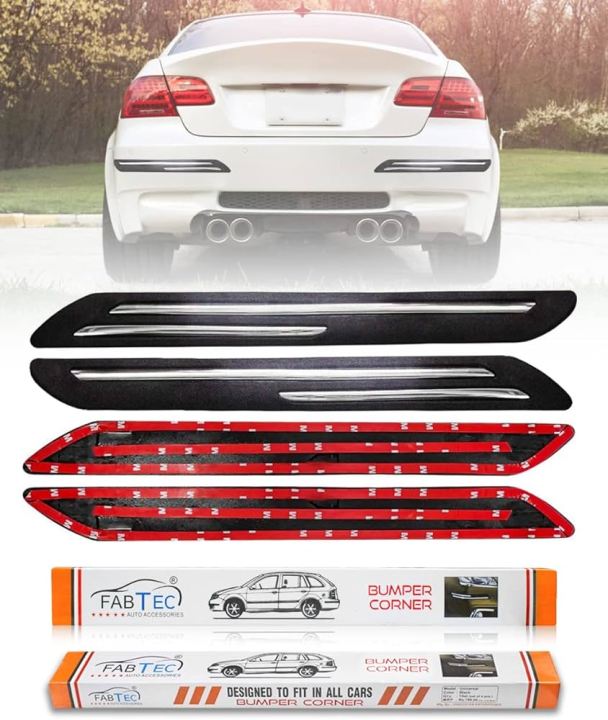 Premium Quality Bumper Rubber Protector With Double Chrome Lining