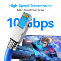 Denswire Cat8 Cat7 Cat6A RJ45 Connector Zinc Alloy STP Ethernet Plug for 23-26AWG Networking Cable Supports PoE/PoE+ 1/5/10 PCS.