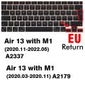 Keyboard Cover For Macbook Air 13 M2 Pro 13 M1 Pro 14 16 Max Silicone Protector Skin Case A2337 A2338 A2442 A2779 A2681 A2485. 