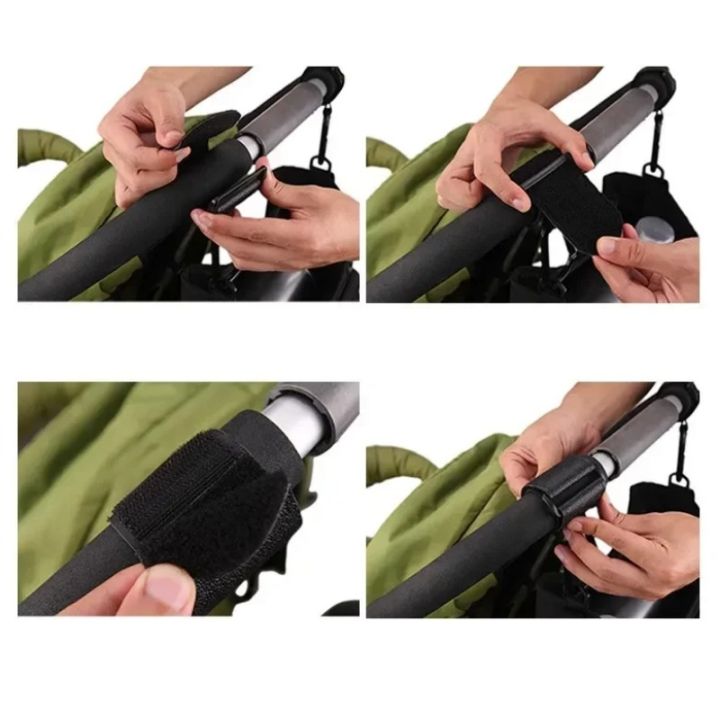 1/2PCS%20Baby%20Stroller%20Hooks%20-%20PU%20Leather%20Pram%20Organizer%20for%20Diaper%20Bag%20Travel%20Accessories%20with%20Climbing%20Buckle%20-%20Image%205