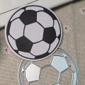 Metal Cutting Dies Cut Mold Football Decoration Scrapbook Paper Craft Knife Mould Blade Punch Stencils. 