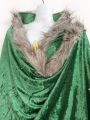 Women's Fashionable Velvet Shawl Soft Warm Elegant Fashion Accessories. 