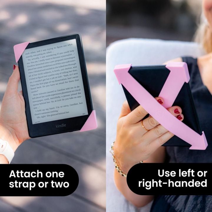 NEW%20PU%20Leather%206-7"%20eReader%20Secure%20Hand%20Strap%20High%20Elastic%20E-Book%20Fixed%20Belt%20for%20Kindle%20Paperwhite/Kobo/Voyaga/Pocketbook/Tolino%20-%20Image%205