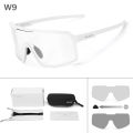 Photochromic Cycling Glasses Sunglasses Men Women Mountain Bike Road Eyewear UV400 Bicycle Riding Outdoor Sports Hiking Goggles.