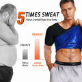 Men Compression Sauna Shirt Thermal Shapewear Fitness Sweat Body Shaper Accelerate Sweating Shirts Workout Gym Sportswear Tops. 