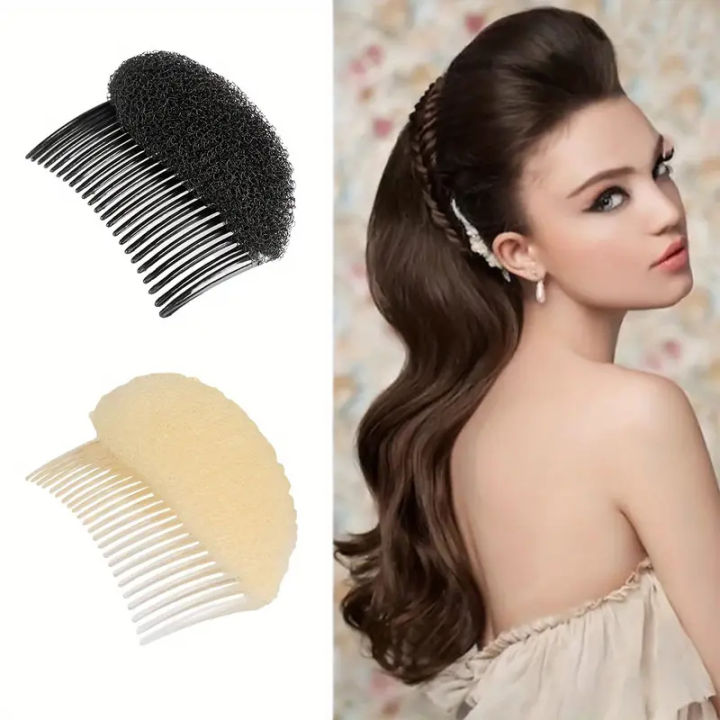 Fluffy%20Hair%20Pads%20Hair%20Volume%20Increase%20Puff%20Hair%20Clips%20Convenient%20Hair%20Bump%20Up%20Sponge%20Hairdressing%20Accessories%20For%20Women%20Girls%20-%20Image%206