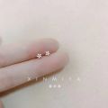 925 Silver Needles Silver Color Mini Star Heart Butterfly Stud Earrings for Women Hypoallergenic Daily Wear Ear Girls Pierc . 