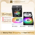 Thermalright TL-C12C PC Cooling Fan 120mm 5V 3PIN ARGB Computer Case Fan 4pin PWM 1550RPM Adjustable Speed 12cm CPU Cooler Fan. 